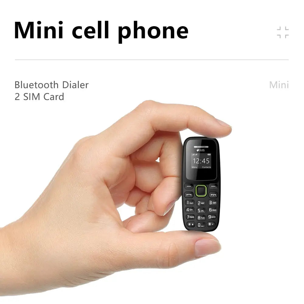 BM310 Small Mobile Phones Unlocked Bluetooth Earphone Telephone Low Radiation Automatic Call Recording Dual SIM Small Cell Phone GreatEagleInc