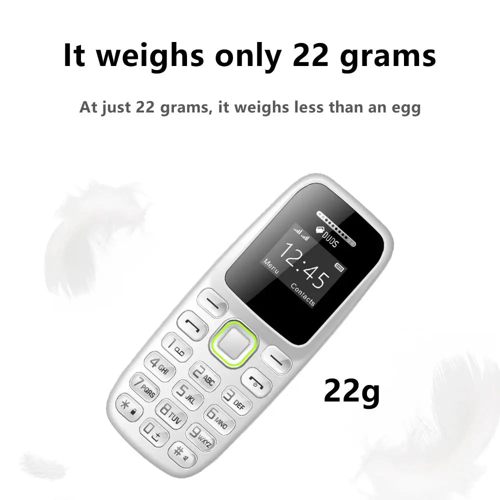 BM310 Small Mobile Phones Unlocked Bluetooth Earphone Telephone Low Radiation Automatic Call Recording Dual SIM Small Cell Phone GreatEagleInc