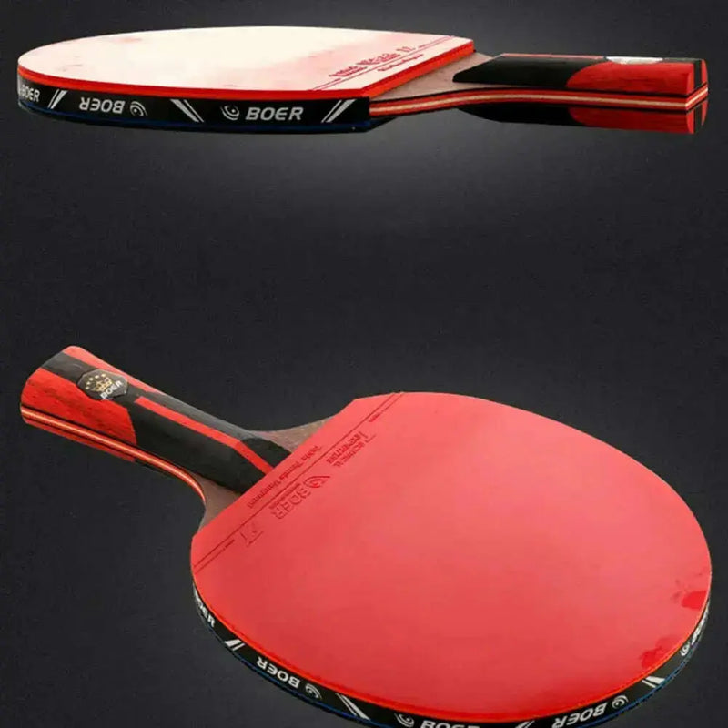BOER-6-Star-Spin-Control-Table-Tennis-Racket-7-Ply-Wood-Ping-Pong-Bat-Long-Handl-7.6-Horizontal-Racket-long-Handle-All-round-FreeDropship-334743521