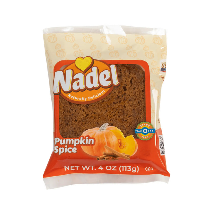 BREAD PUMPKIN SPICE SLICE INDIVIDUALLY WRAPPED NADEL