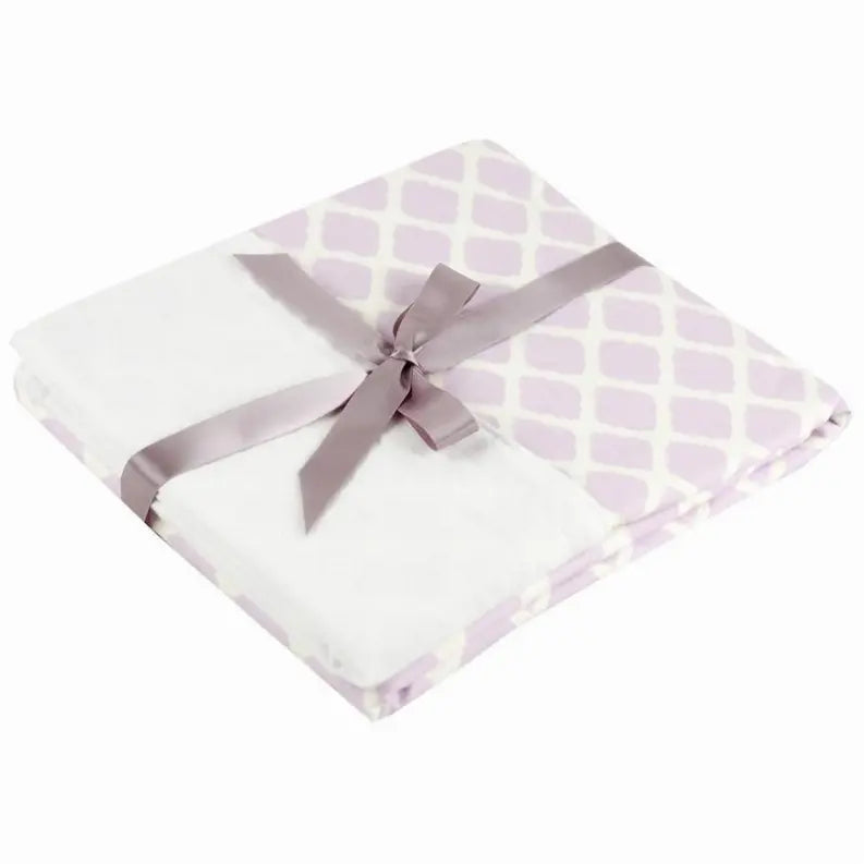 B&N Reversible Crib Blanket Sheet Kushies