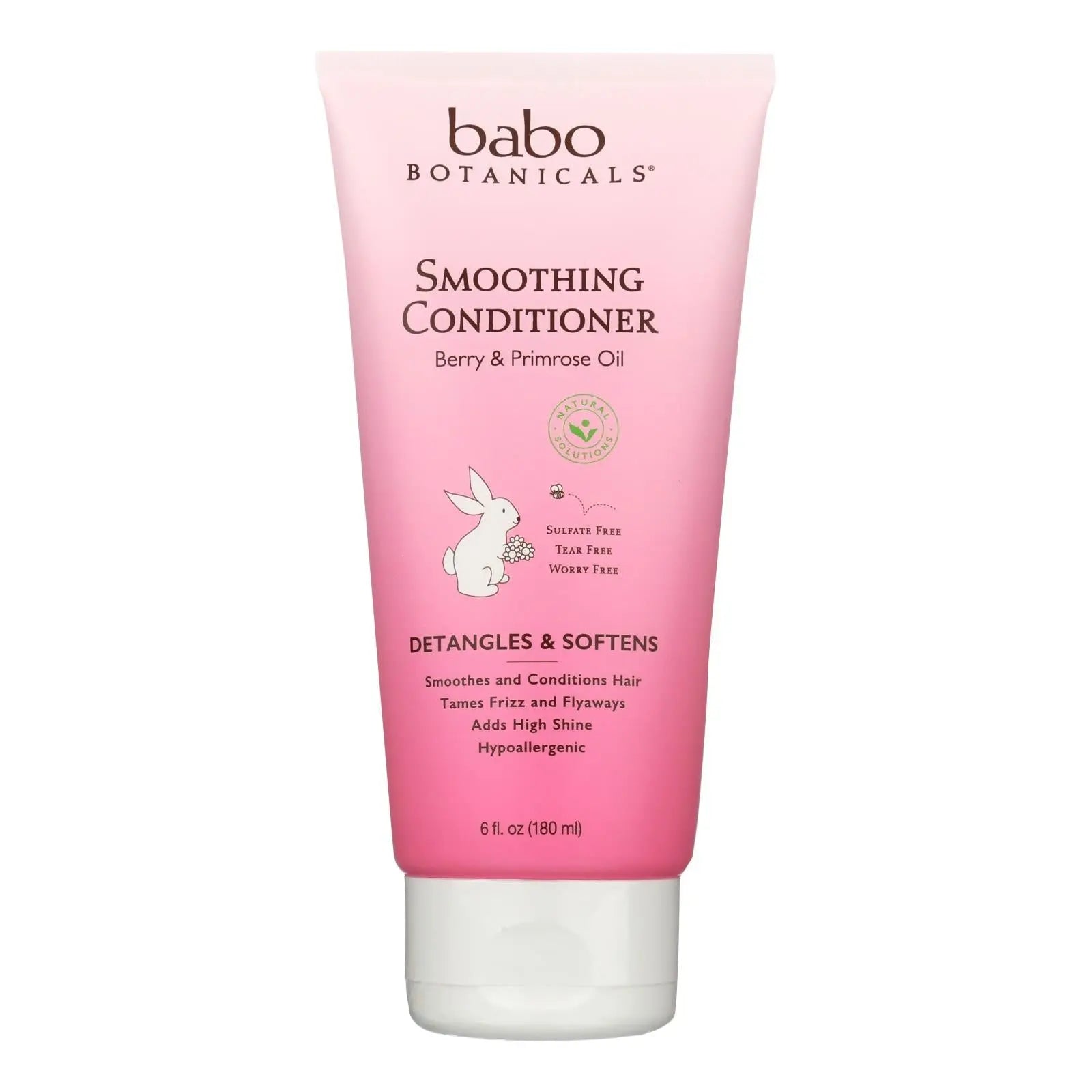 Babo Botanicals - Detangling Conditioner - Instantly Smooth Berry Primrose - 6 Oz Babo Botanicals
