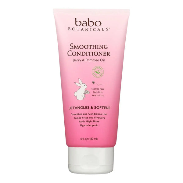 Babo Botanicals - Detangling Conditioner - Instantly Smooth Berry Primrose - 6 Oz Babo Botanicals