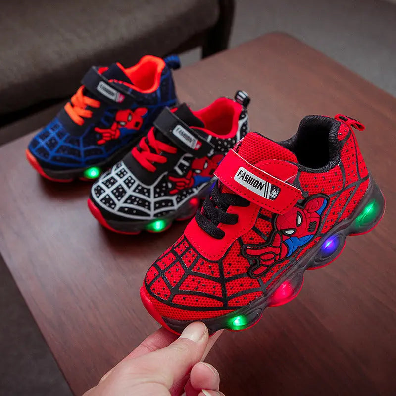 Baby Boys Girls Sneakers Lighted Kids Infant Tennis Children Casual Shoes