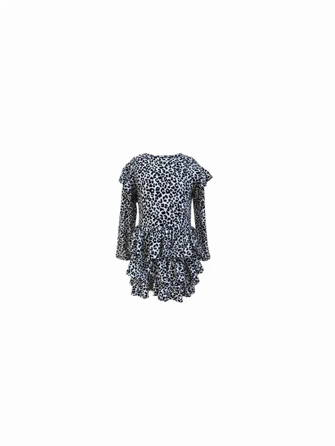Baby Cheetah Dress Little Mass