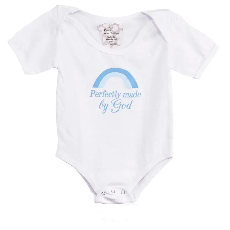 Baby Shirt 3-6Mo Blue Perfectly Made By Dicksons Inc