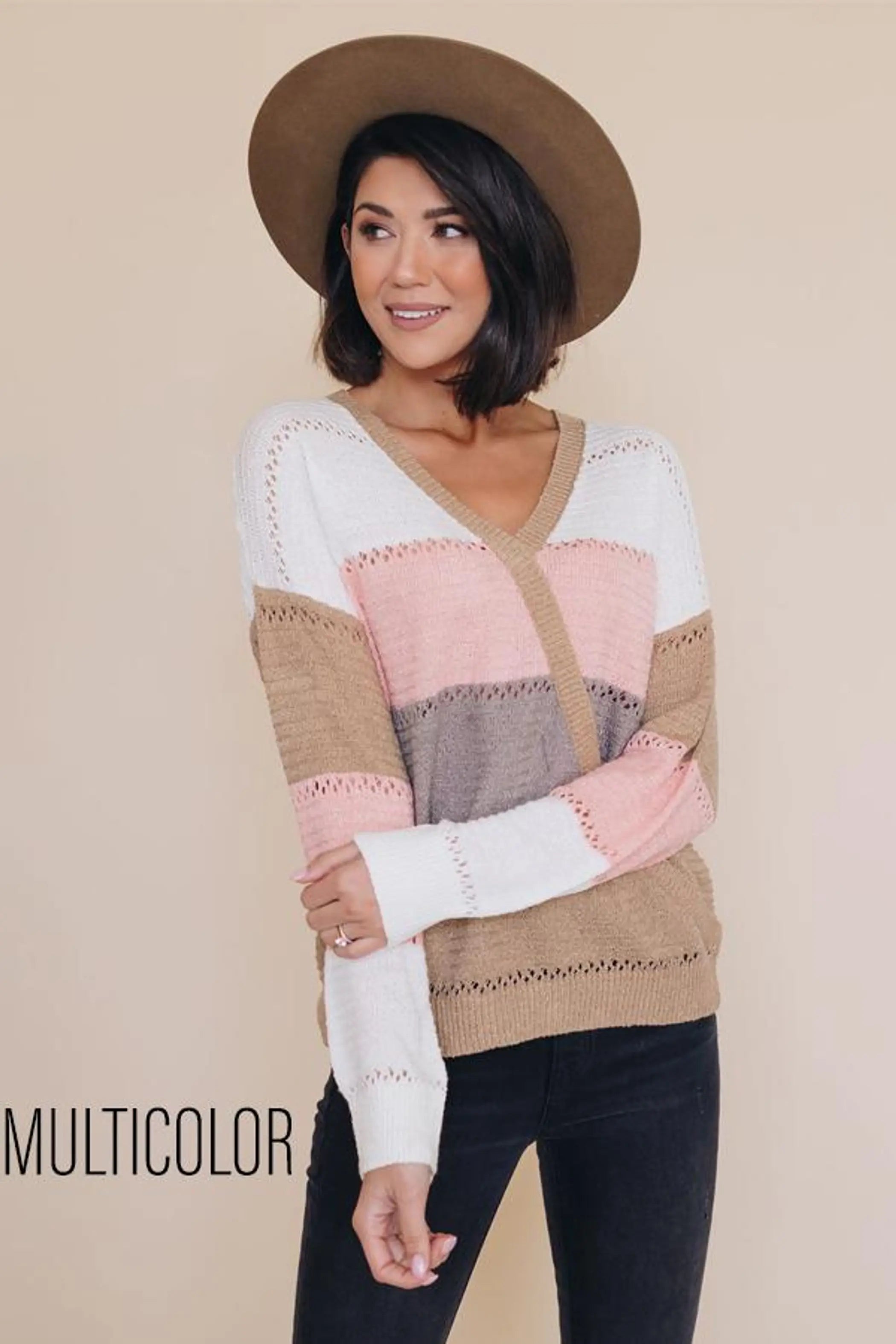 Back For More Wrap Sweater Stay Warm in Style