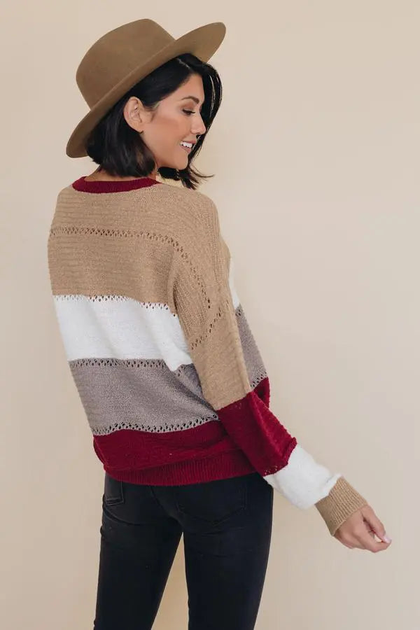 Back For More Wrap Sweater Stay Warm in Style