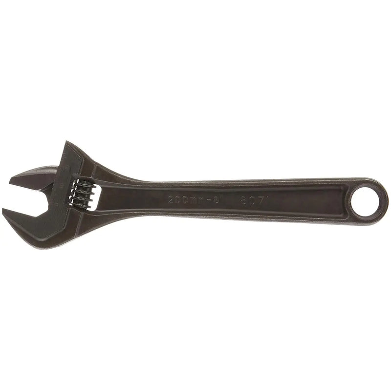 Bahco 8" Central Nut Adjustable Wrenches With Phosphate Finish BAHCO