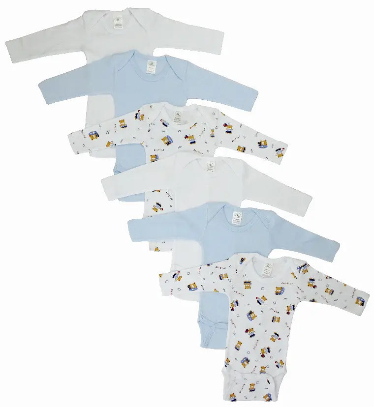 Bambini Boys Longsleeve Printed Onezie Variety Pack Bambini
