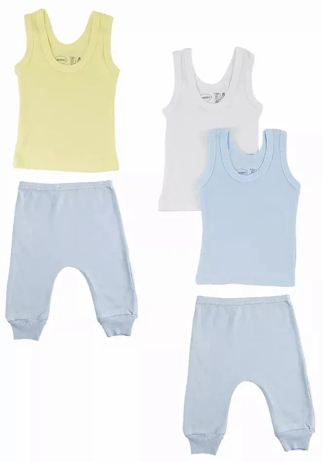Bambini Boys Tank Tops and Joggers Bambini