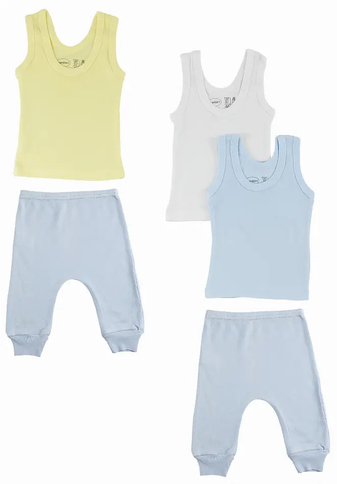 Bambini Boys Tank Tops and Joggers Bambini