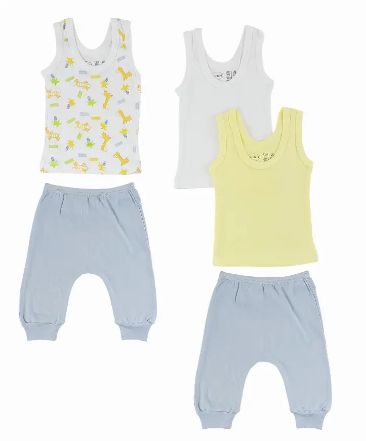 Bambini Boys Tank Tops and Joggers Bambini