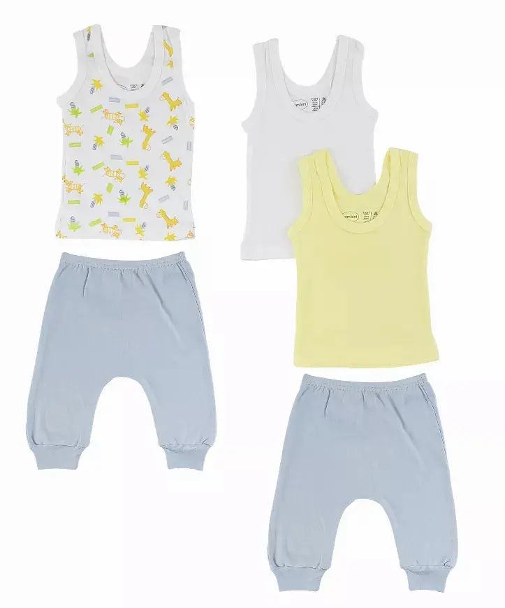 Bambini Boys Tank Tops and Joggers Bambini