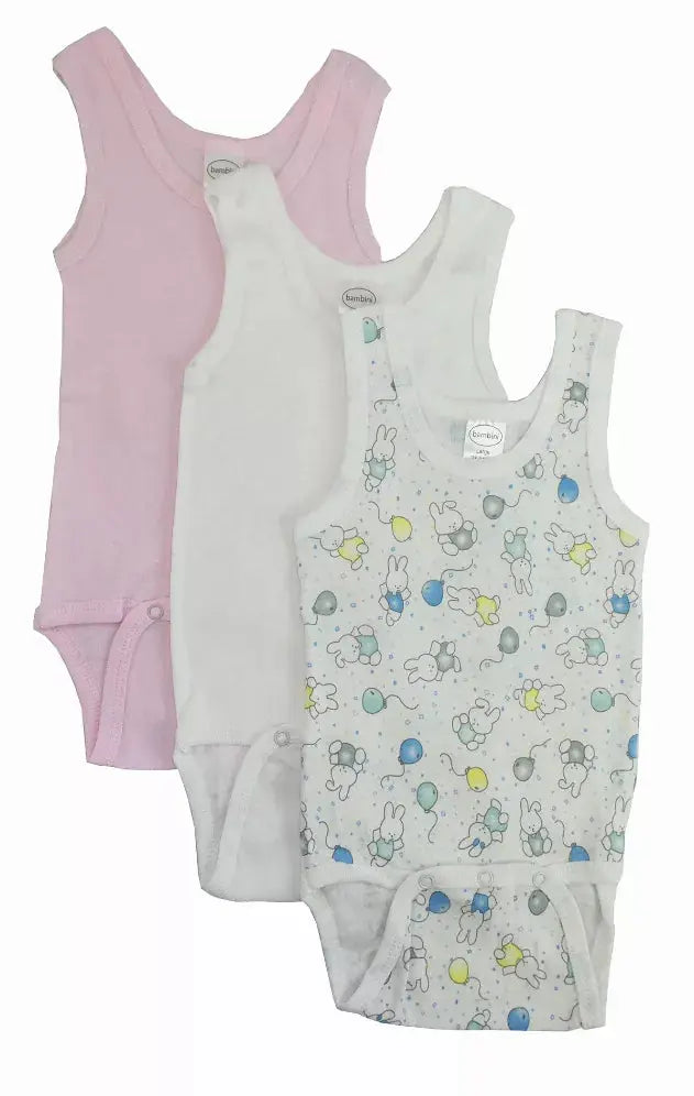 Bambini Girls' Printed Tank Top Bambini