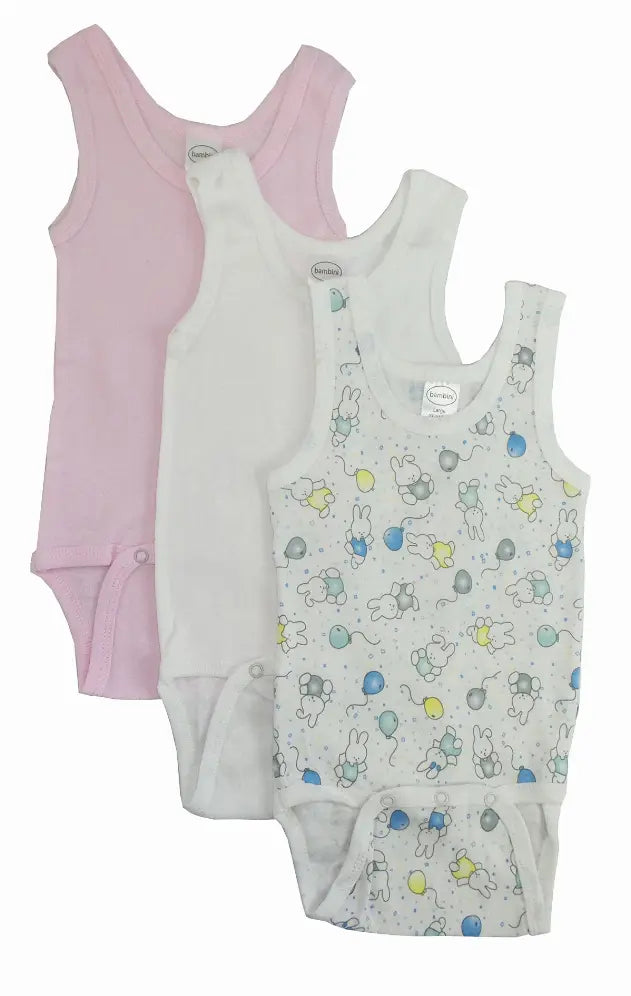 Bambini Girls' Printed Tank Top Bambini