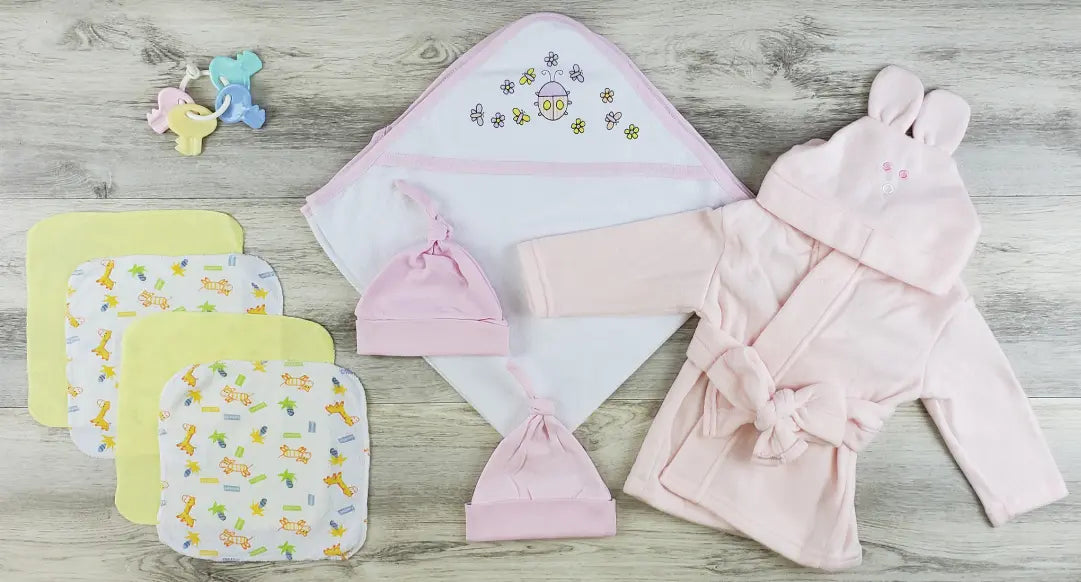 Bambini Hooded Towel, Hats, Wash Coths and Robe Bambini