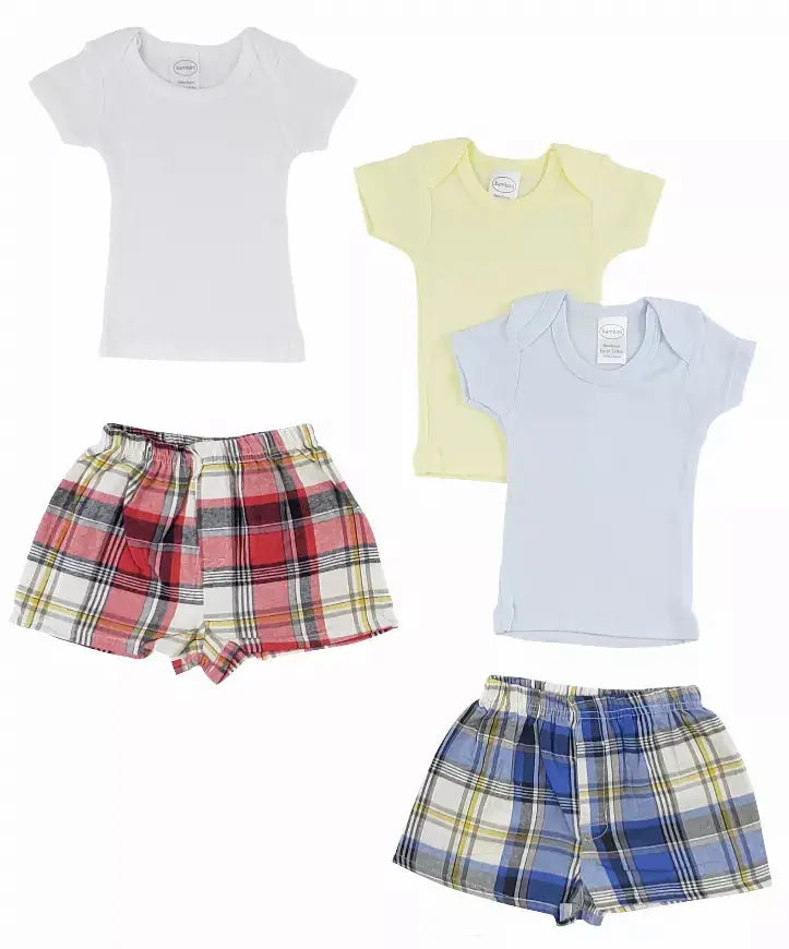 Bambini Infant Boys T-Shirts and Boxer Shorts Bambini