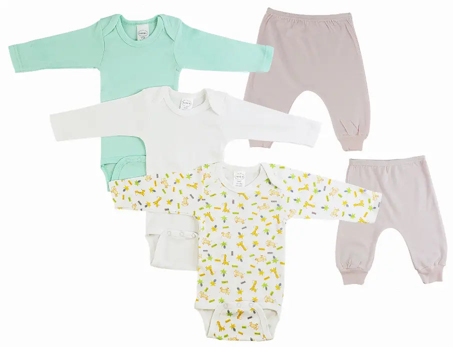 Bambini Infant Girls Long Sleeve Onezies and Joggers Bambini