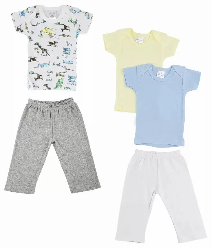 Bambini Infant Girls T-Shirts and Track Sweatpants Bambini