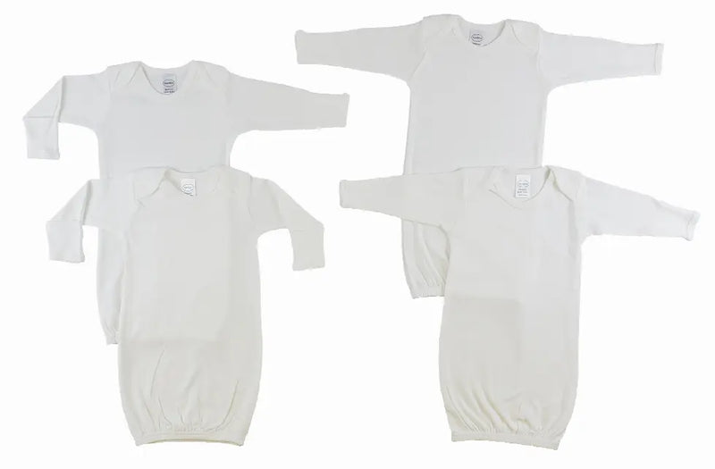 Bambini Infant Gowns - 4 Pack Bambini