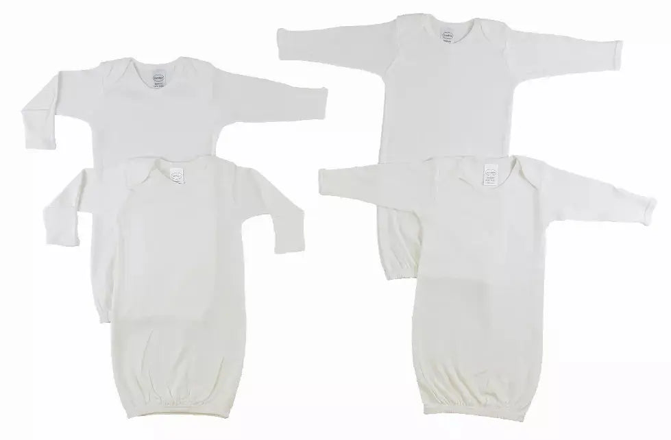 Bambini Infant Gowns - 4 Pack Bambini