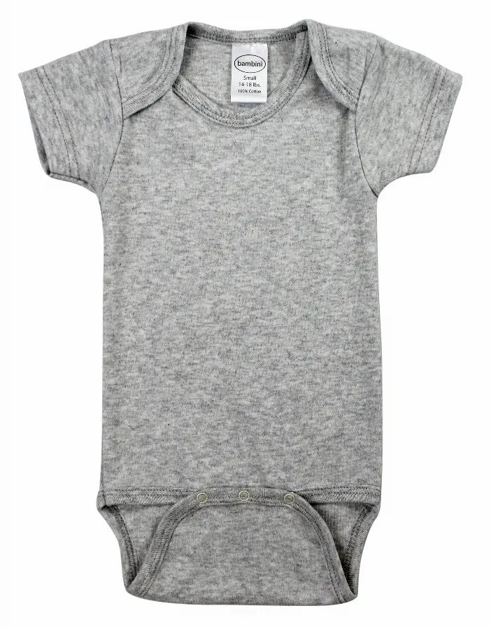 Bambini Interlock Short Sleeve Bodysuit Onezie Bambini