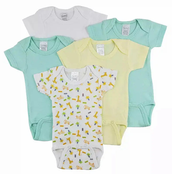Bambini Short Sleeve One Piece 5 Pack Bambini