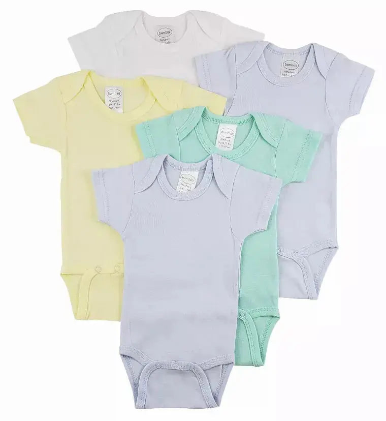Bambini Short Sleeve One Piece 5 Pack Bambini