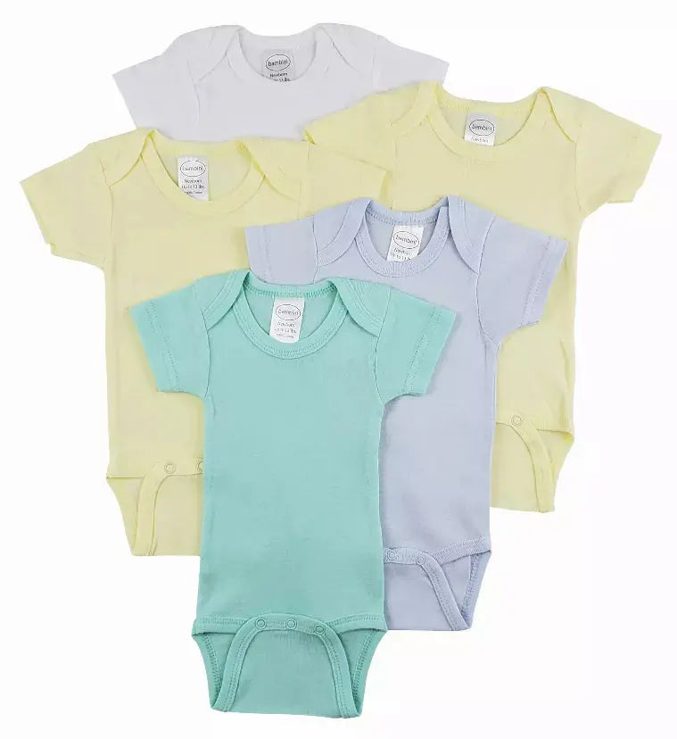 Bambini Short Sleeve One Piece 5 Pack Bambini