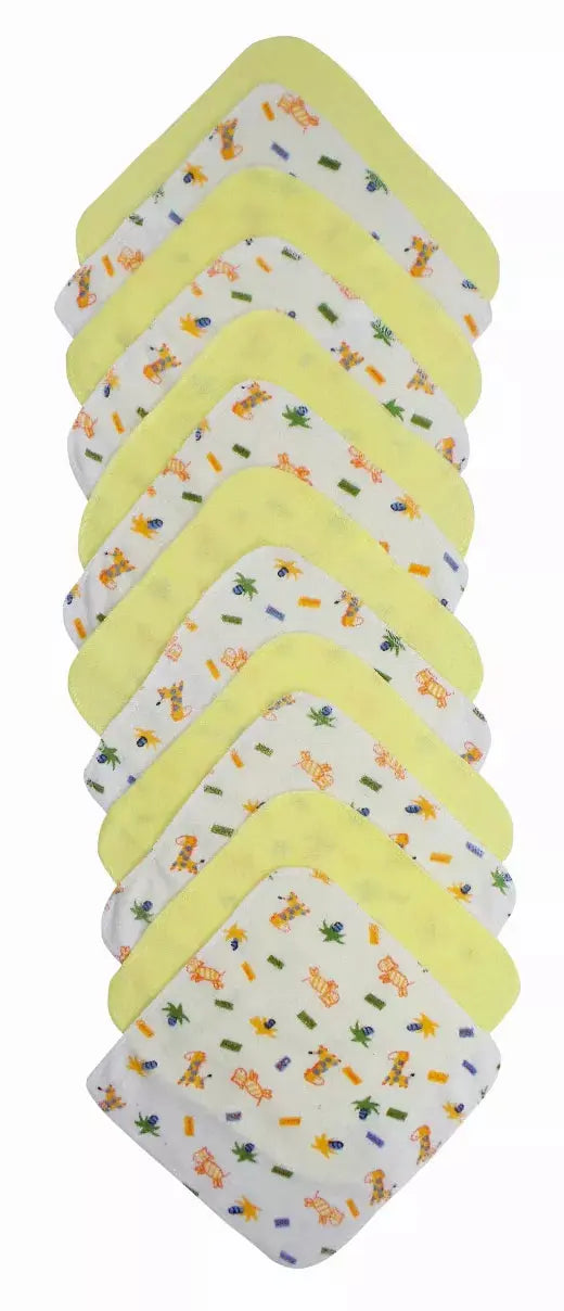 Bambini Twelve Piece Wash Cloth Set Bambini