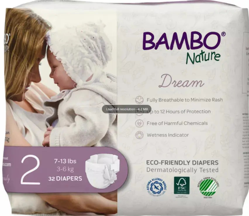 Bambo Nature Baby Diapers Size 2 Abena
