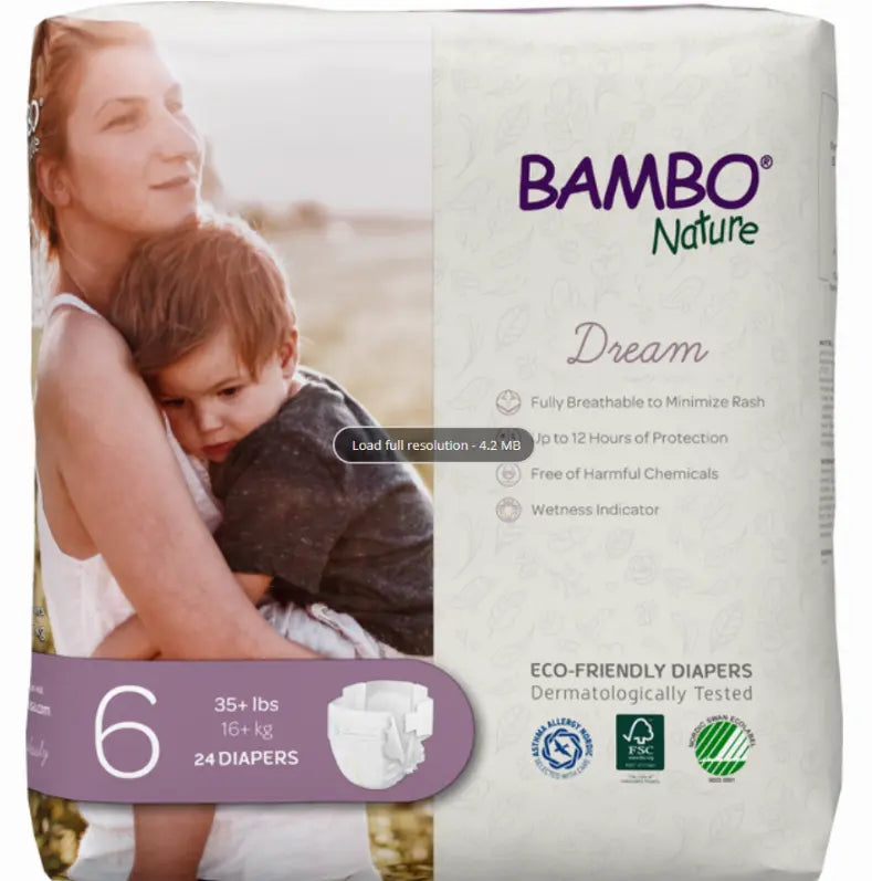 Bambo Nature Baby Diapers Size 6 Abena