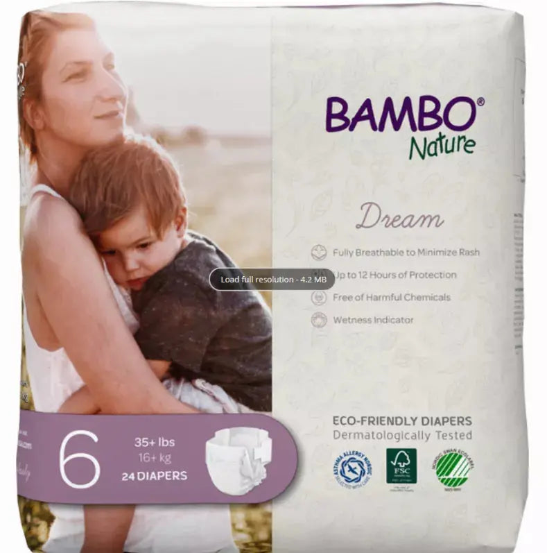 Bambo Nature Baby Diapers Size 6 Abena