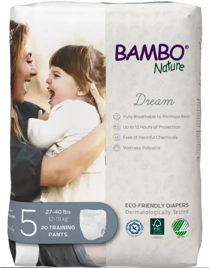 Bambo Nature Training Pants Size 5 Abena