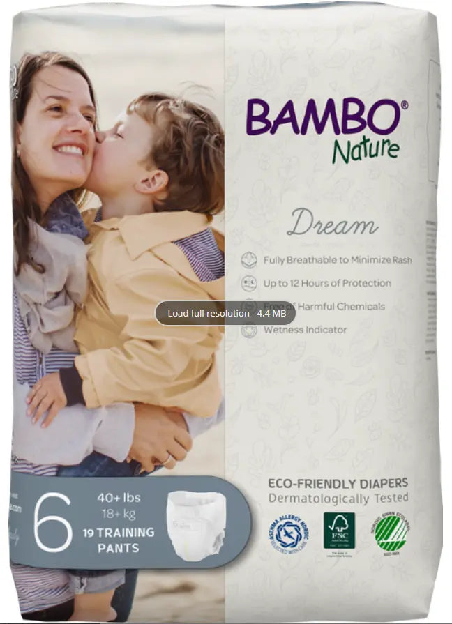 Bambo Nature Training Pants Size 6 Abena