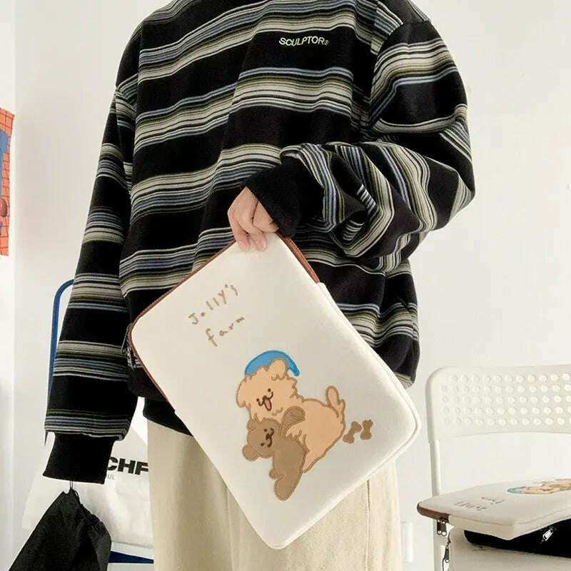 Bamtoree-Same-Embroidery-Bunny-Ipad-Tablet-Liner-Protective-Bag-Storage-Bag-GreatEagleInc-334191686