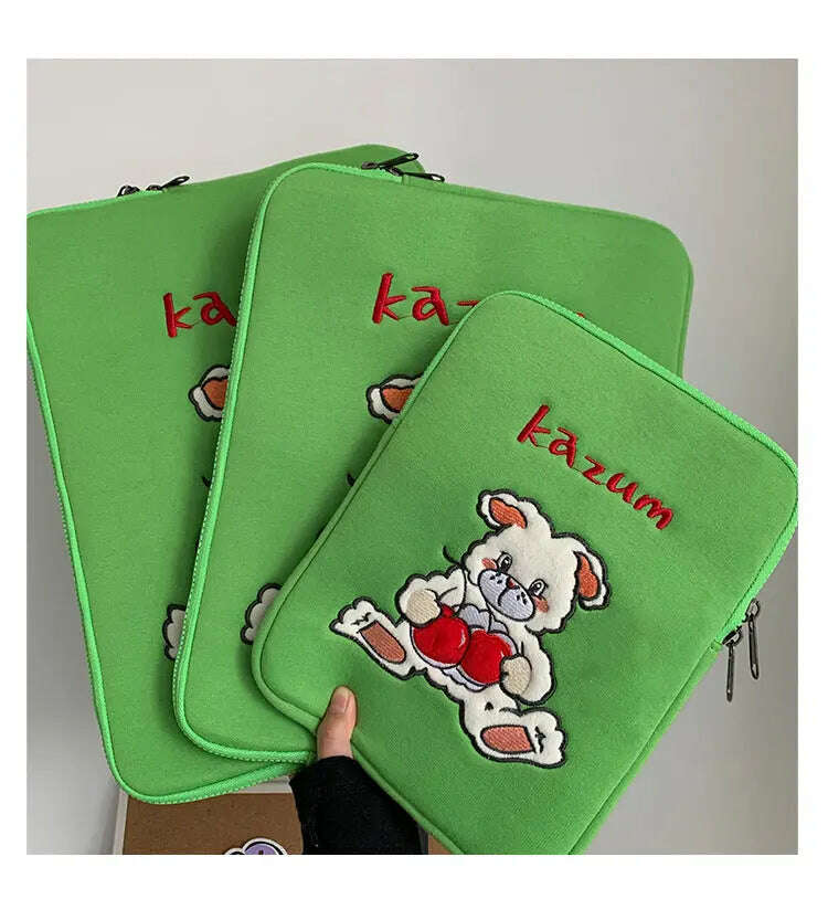 Bamtoree-Same-Embroidery-Bunny-Ipad-Tablet-Liner-Protective-Bag-Storage-Bag-GreatEagleInc-334191967