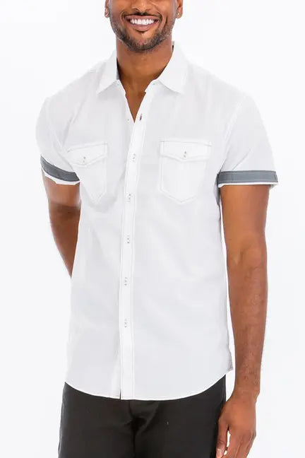 Banks Outline Stitch Button Up WEIV