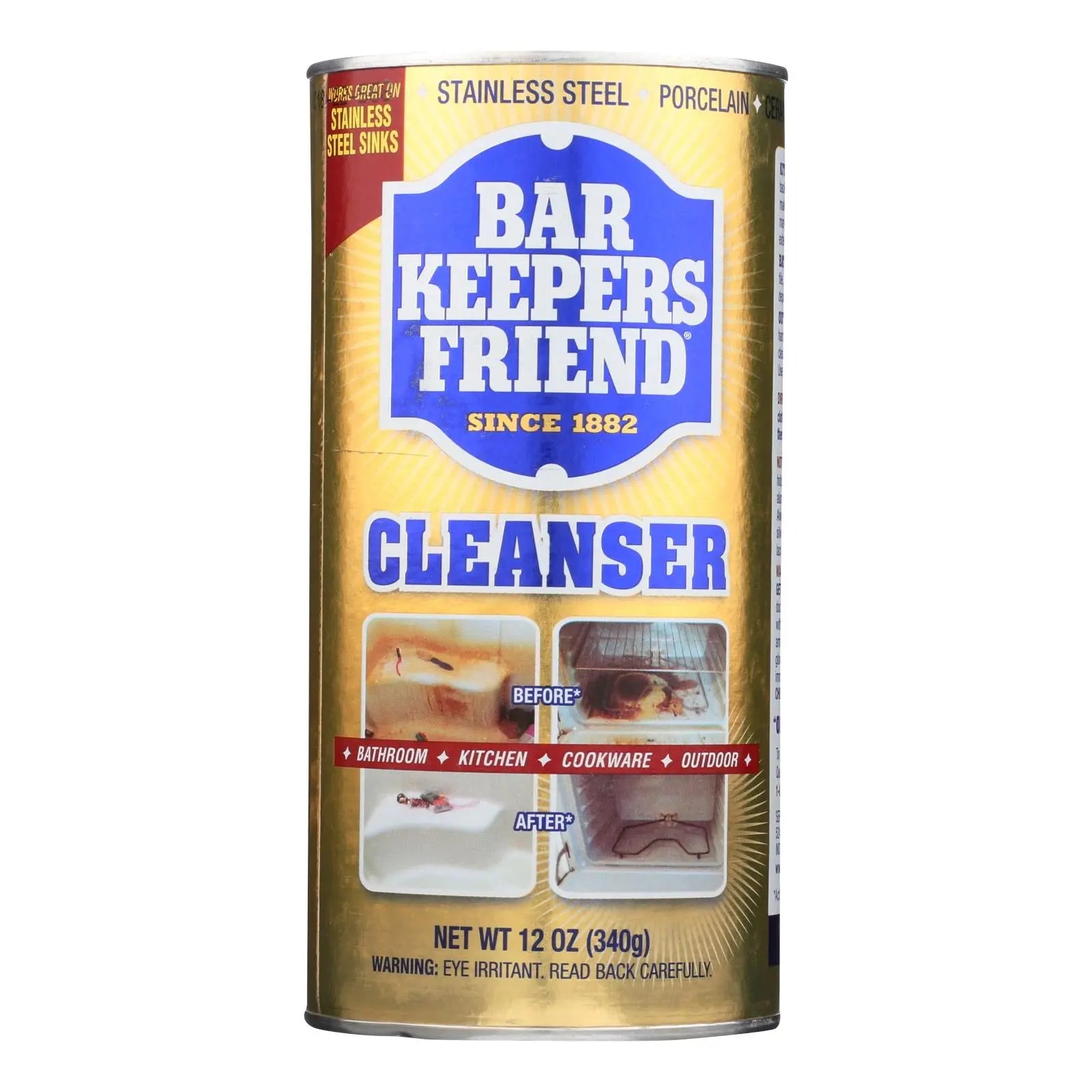 Barkeepers Friend Bar Keepers Friend - Case Of 12 - 12 Oz Barkeepers Friend
