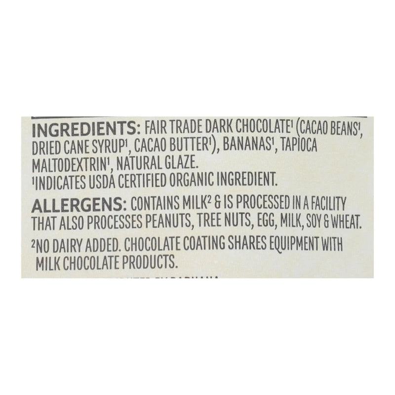 Barnana Chewy Banana Bites - Organic Chocolate - Case Of 12 - 3.5 Oz. Barnana