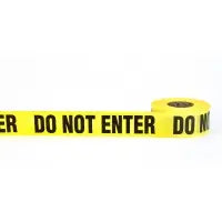Barricade Tape, 3Mil,"Do Not Enter" MUTUAL INDUSTRIES INC.
