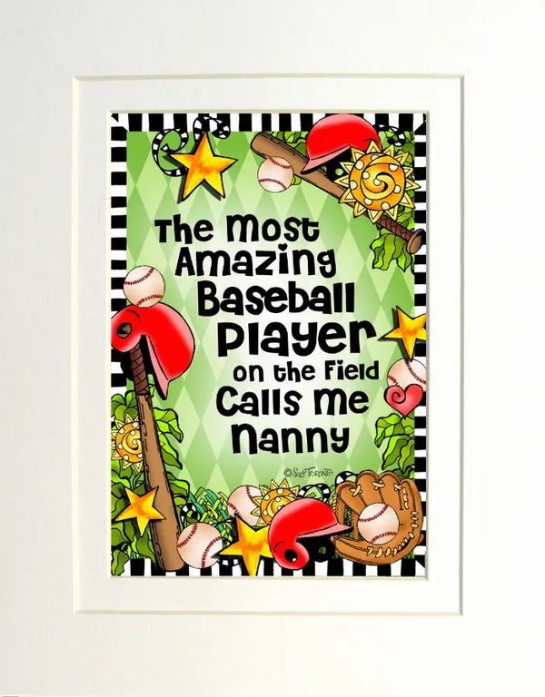 Baseball Mom/Grandma Themed Gifty Art Suzy Toronto