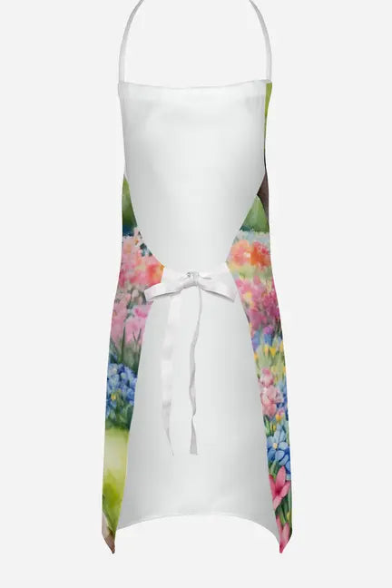 Basenji Spring Garden Apron Caroline's Treasures