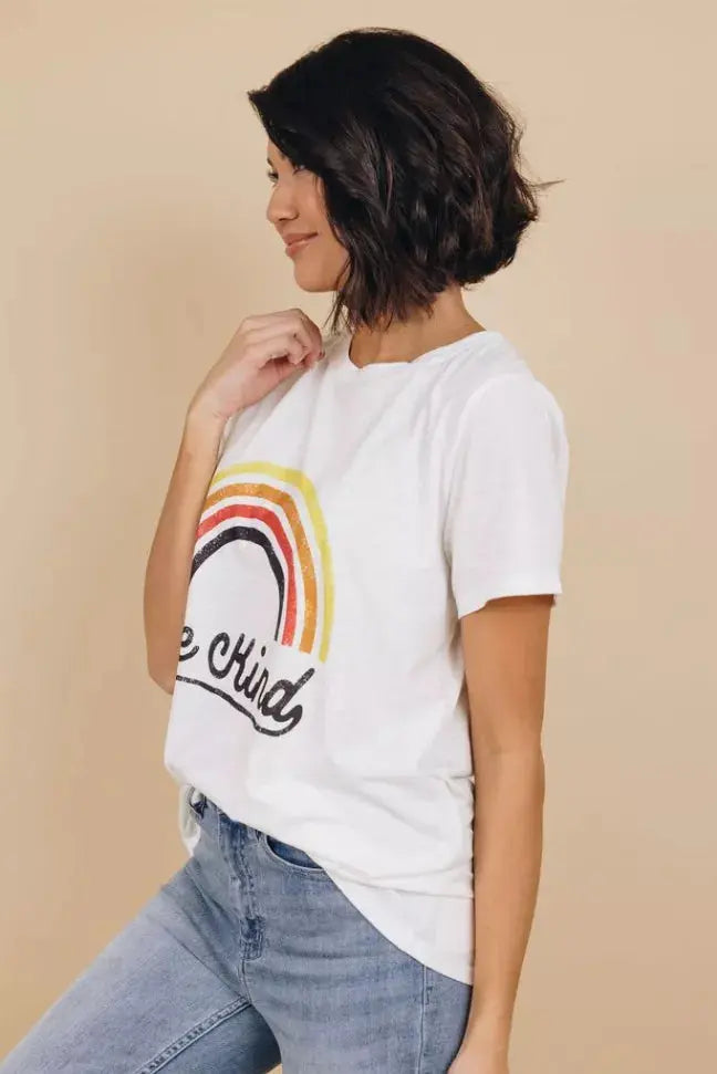 Be Kind Rainbow Shirt Stay Warm in Style