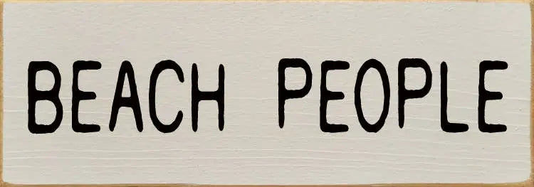 Beach People Sawdust City