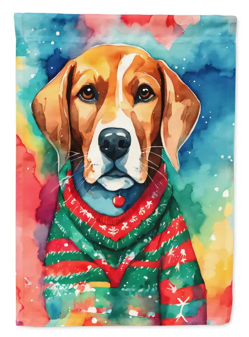 Beagle Christmas Garden Flag Caroline's Treasures