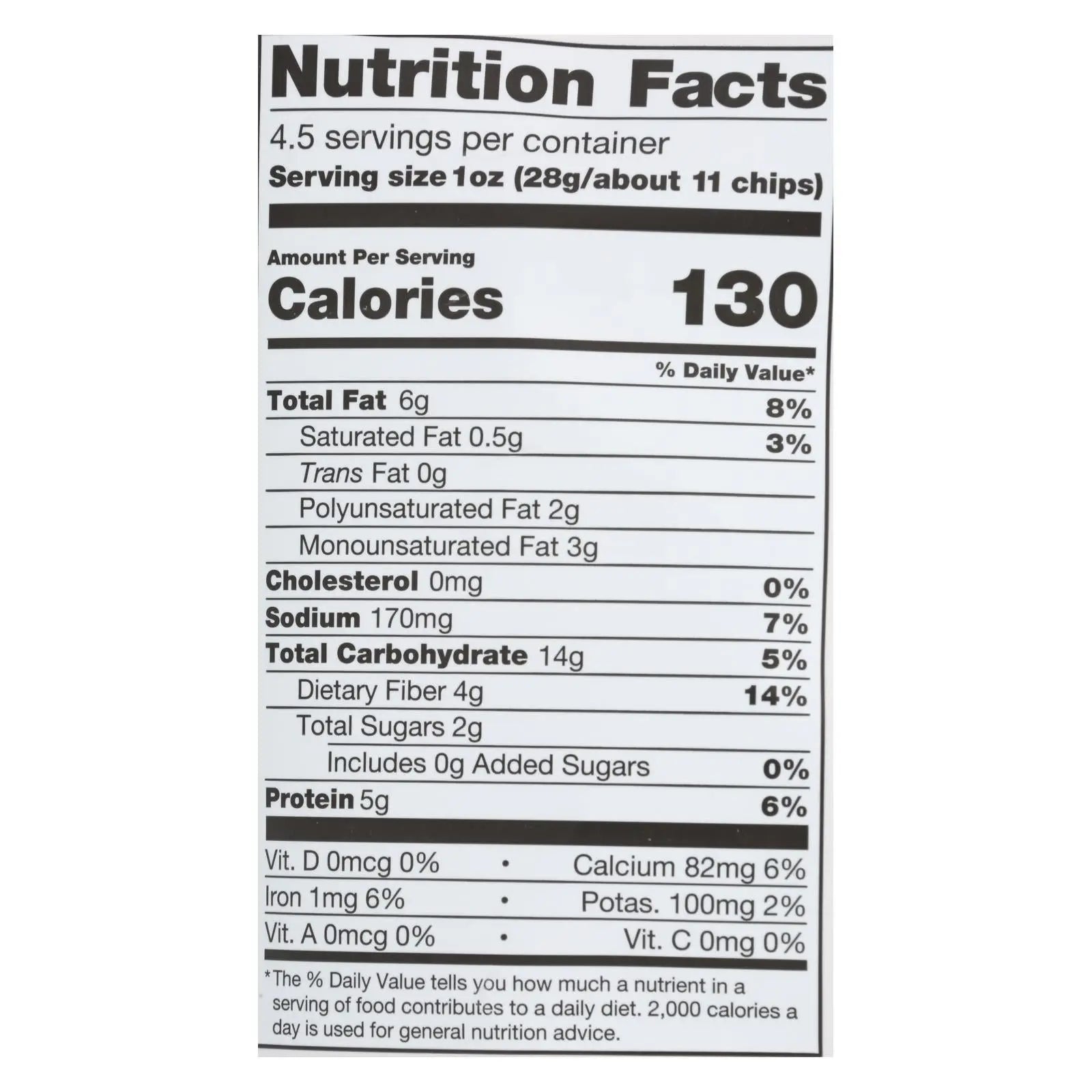 Beanitos - White Bean Chips - Nacho Nation - Case Of 6 - 4.5 Oz. Beanitos