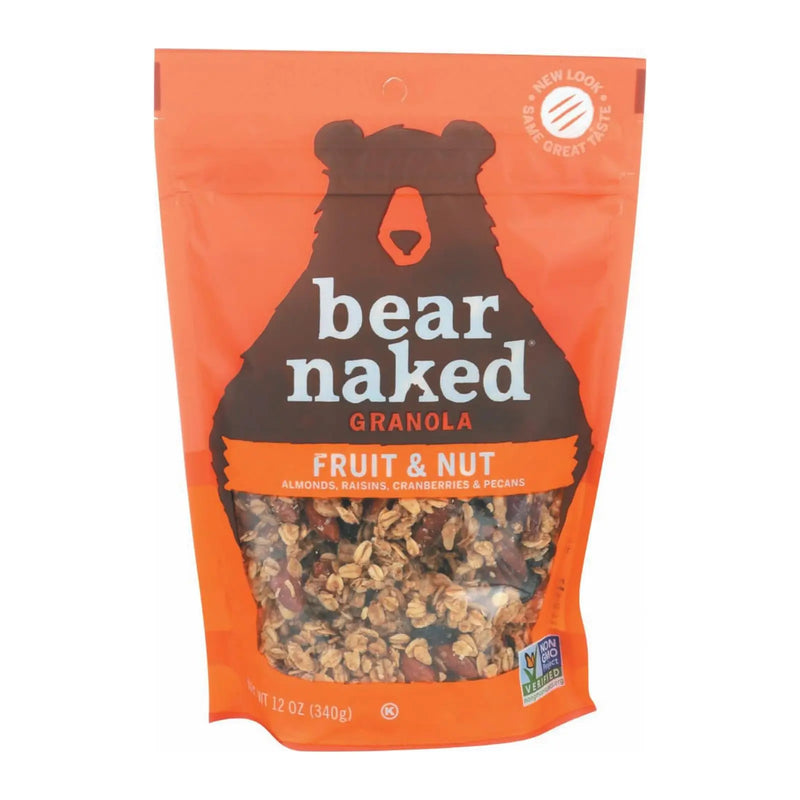 Bear Naked Granola - Fruit And Nutty - Case Of 6 - 12 Oz. Bear Naked