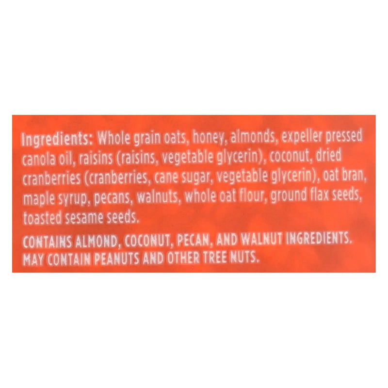 Bear Naked Granola - Fruit And Nutty - Case Of 6 - 12 Oz. Bear Naked